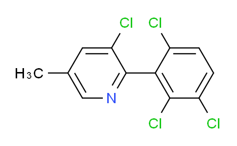 3-Chloro-5-methyl-2-(2,3,6-trichlorophenyl)pyridine