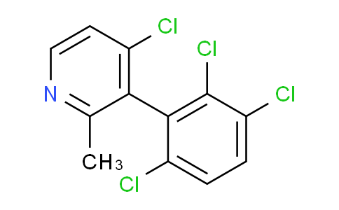 4-Chloro-2-methyl-3-(2,3,6-trichlorophenyl)pyridine
