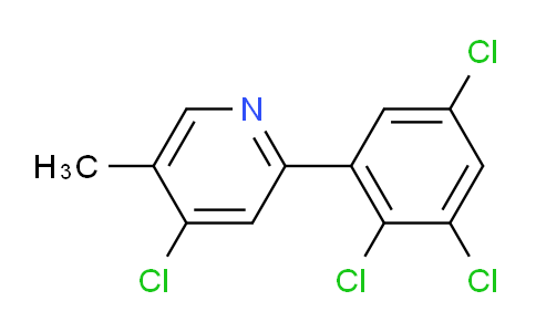 AM31083 | 1361544-23-1 | 4-Chloro-5-methyl-2-(2,3,5-trichlorophenyl)pyridine
