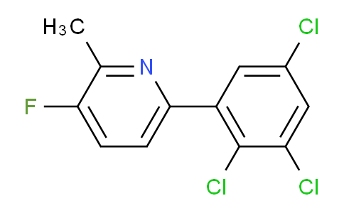 AM31109 | 1361576-76-2 | 3-Fluoro-2-methyl-6-(2,3,5-trichlorophenyl)pyridine