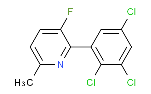 AM31115 | 1361673-75-7 | 3-Fluoro-6-methyl-2-(2,3,5-trichlorophenyl)pyridine