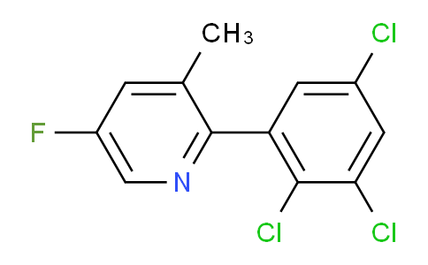 AM31125 | 1361676-30-3 | 5-Fluoro-3-methyl-2-(2,3,5-trichlorophenyl)pyridine