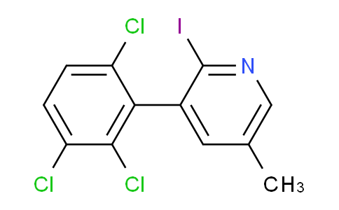 AM31136 | 1361664-13-2 | 2-Iodo-5-methyl-3-(2,3,6-trichlorophenyl)pyridine