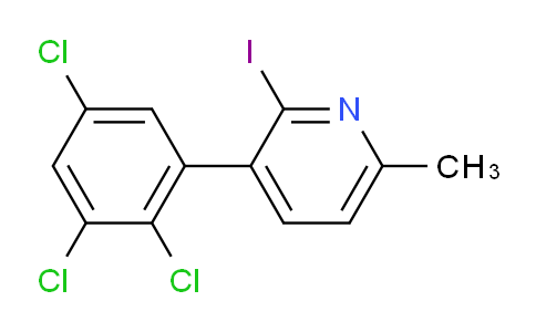 AM31139 | 1361542-37-1 | 2-Iodo-6-methyl-3-(2,3,5-trichlorophenyl)pyridine