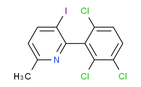 AM31152 | 1361702-24-0 | 3-Iodo-6-methyl-2-(2,3,6-trichlorophenyl)pyridine