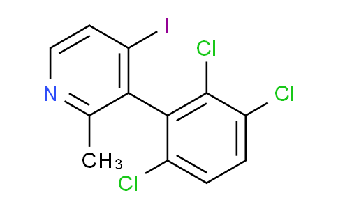 AM31154 | 1361657-49-9 | 4-Iodo-2-methyl-3-(2,3,6-trichlorophenyl)pyridine