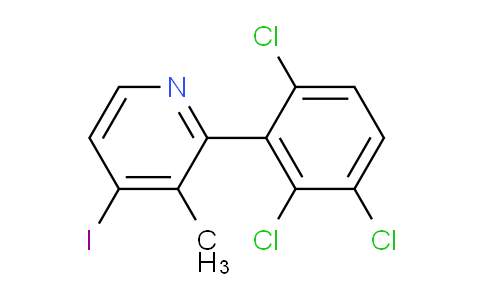 4-Iodo-3-methyl-2-(2,3,6-trichlorophenyl)pyridine
