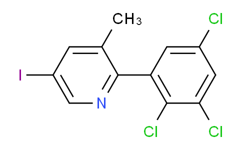 5-Iodo-3-methyl-2-(2,3,5-trichlorophenyl)pyridine