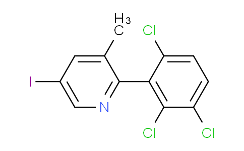 5-Iodo-3-methyl-2-(2,3,6-trichlorophenyl)pyridine