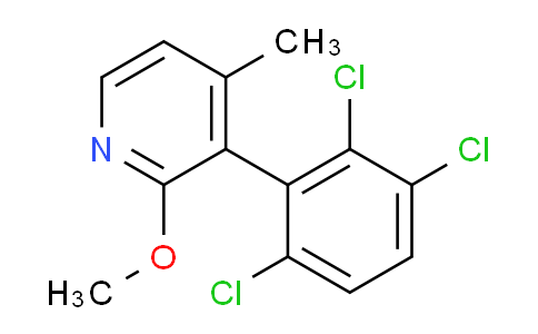 2-Methoxy-4-methyl-3-(2,3,6-trichlorophenyl)pyridine
