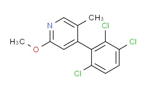 2-Methoxy-5-methyl-4-(2,3,6-trichlorophenyl)pyridine