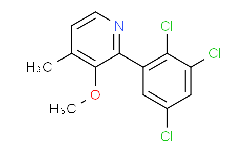 AM31187 | 1361594-00-4 | 3-Methoxy-4-methyl-2-(2,3,5-trichlorophenyl)pyridine
