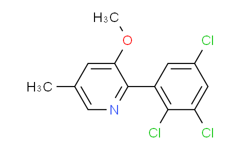 AM31189 | 1361666-96-7 | 3-Methoxy-5-methyl-2-(2,3,5-trichlorophenyl)pyridine