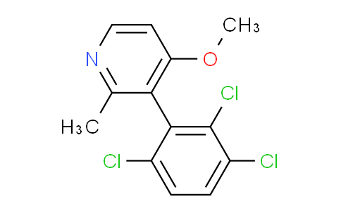 4-Methoxy-2-methyl-3-(2,3,6-trichlorophenyl)pyridine