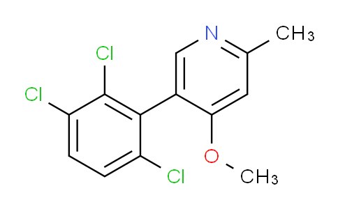 AM31196 | 1361719-29-0 | 4-Methoxy-2-methyl-5-(2,3,6-trichlorophenyl)pyridine