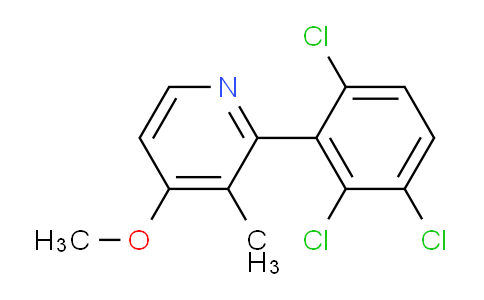 AM31200 | 1361738-34-2 | 4-Methoxy-3-methyl-2-(2,3,6-trichlorophenyl)pyridine