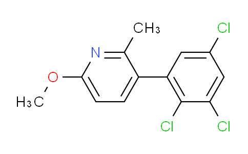 AM31203 | 1361534-20-4 | 6-Methoxy-2-methyl-3-(2,3,5-trichlorophenyl)pyridine