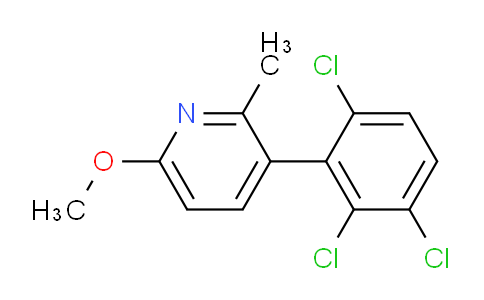 AM31204 | 1361603-18-0 | 6-Methoxy-2-methyl-3-(2,3,6-trichlorophenyl)pyridine