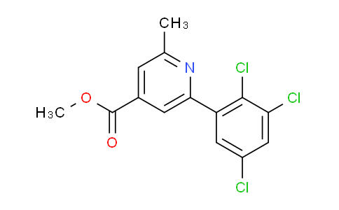 Methyl 2-methyl-6-(2,3,5-trichlorophenyl)isonicotinate