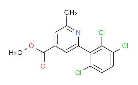 Methyl 2-methyl-6-(2,3,6-trichlorophenyl)isonicotinate