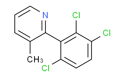 3-Methyl-2-(2,3,6-trichlorophenyl)pyridine