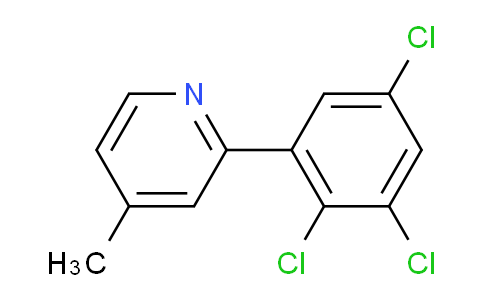 4-Methyl-2-(2,3,5-trichlorophenyl)pyridine