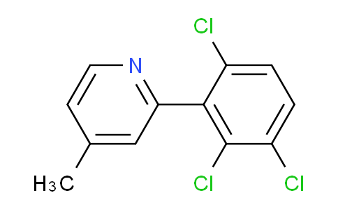 4-Methyl-2-(2,3,6-trichlorophenyl)pyridine