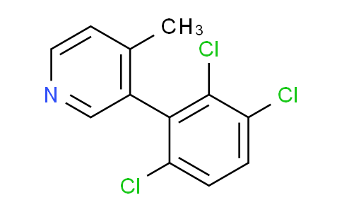 4-Methyl-3-(2,3,6-trichlorophenyl)pyridine