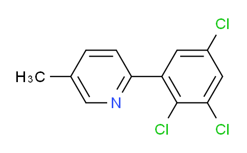 5-Methyl-2-(2,3,5-trichlorophenyl)pyridine