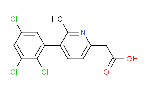 AM31281 | 1361577-20-9 | 2-Methyl-3-(2,3,5-trichlorophenyl)pyridine-6-acetic acid