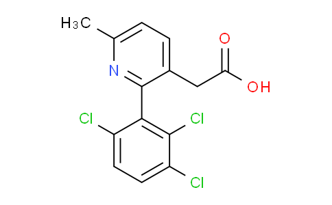 6-Methyl-2-(2,3,6-trichlorophenyl)pyridine-3-acetic acid