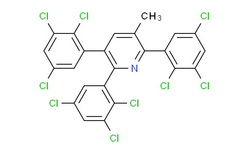 AM31341 | 1361668-35-0 | 3-Methyl-2,5,6-tris(2,3,5-trichlorophenyl)pyridine