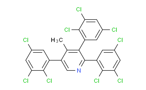 AM31343 | 1361685-86-0 | 4-Methyl-2,3,5-tris(2,3,5-trichlorophenyl)pyridine