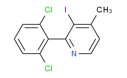 AM31383 | 1361720-56-0 | 2-(2,6-Dichlorophenyl)-3-iodo-4-methylpyridine