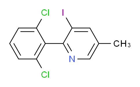 AM31384 | 1361761-39-8 | 2-(2,6-Dichlorophenyl)-3-iodo-5-methylpyridine