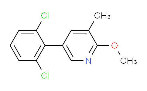 AM31392 | 1361472-99-2 | 5-(2,6-Dichlorophenyl)-2-methoxy-3-methylpyridine