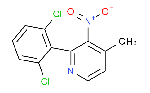 AM31396 | 1361700-47-1 | 2-(2,6-Dichlorophenyl)-4-methyl-3-nitropyridine