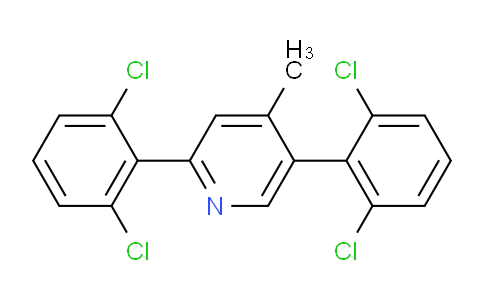 2,5-Bis(2,6-dichlorophenyl)-4-methylpyridine