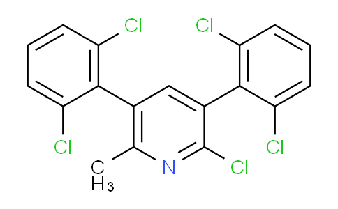 3,5-Bis(2,6-dichlorophenyl)-2-chloro-6-methylpyridine