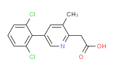 AM31432 | 1361656-91-8 | 5-(2,6-Dichlorophenyl)-3-methylpyridine-2-acetic acid