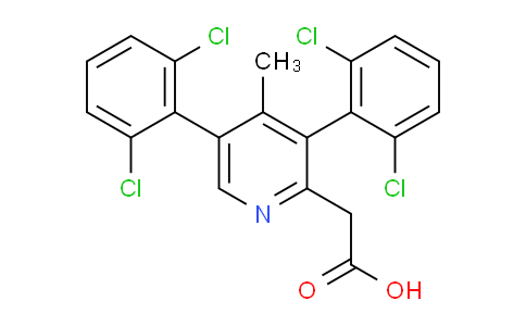 AM31435 | 1361824-00-1 | 3,5-Bis(2,6-dichlorophenyl)-4-methylpyridine-2-acetic acid