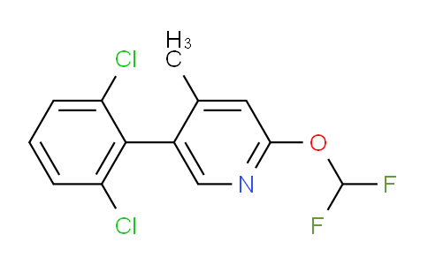 AM31444 | 1361745-11-0 | 5-(2,6-Dichlorophenyl)-2-(difluoromethoxy)-4-methylpyridine