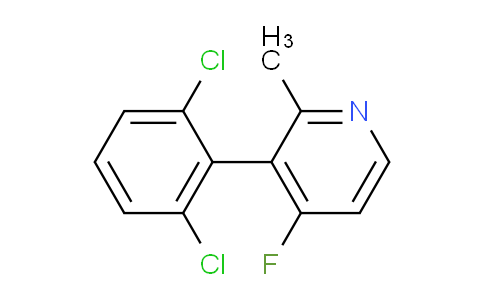 AM31463 | 1361720-37-7 | 3-(2,6-Dichlorophenyl)-4-fluoro-2-methylpyridine