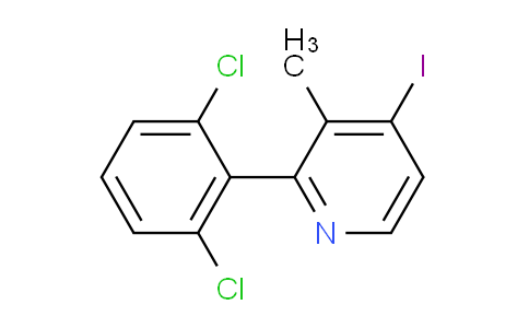 2-(2,6-Dichlorophenyl)-4-iodo-3-methylpyridine