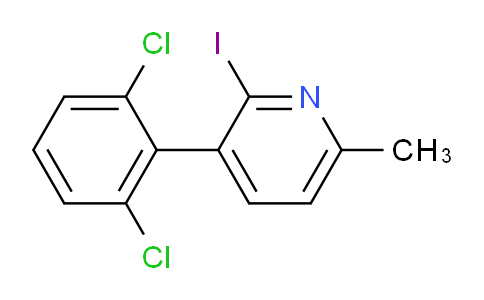 AM31474 | 1361720-71-9 | 3-(2,6-Dichlorophenyl)-2-iodo-6-methylpyridine