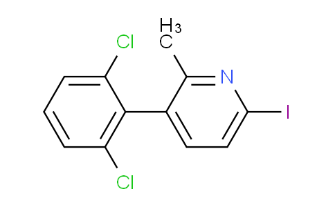 AM31476 | 1361653-42-0 | 3-(2,6-Dichlorophenyl)-6-iodo-2-methylpyridine