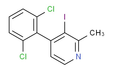 AM31480 | 1361604-54-7 | 4-(2,6-Dichlorophenyl)-3-iodo-2-methylpyridine
