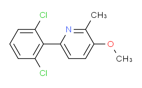 AM31492 | 1361720-91-3 | 6-(2,6-Dichlorophenyl)-3-methoxy-2-methylpyridine