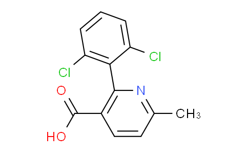 AM31507 | 1361574-21-1 | 2-(2,6-Dichlorophenyl)-6-methylnicotinic acid