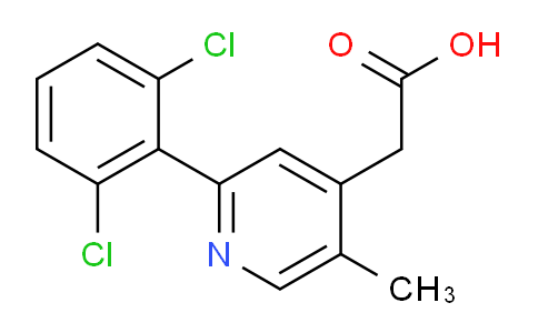 AM31512 | 1361687-61-7 | 2-(2,6-Dichlorophenyl)-5-methylpyridine-4-acetic acid